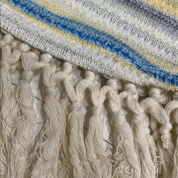 Tru Self Tunic Boho Sleeveless Top Macrame Bottom - Picture 3 of 7